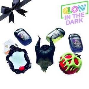 🍎🦇 Bath & Body Works Villains – Evil Queen & Maleficent PocketBac Lot ✨🖤